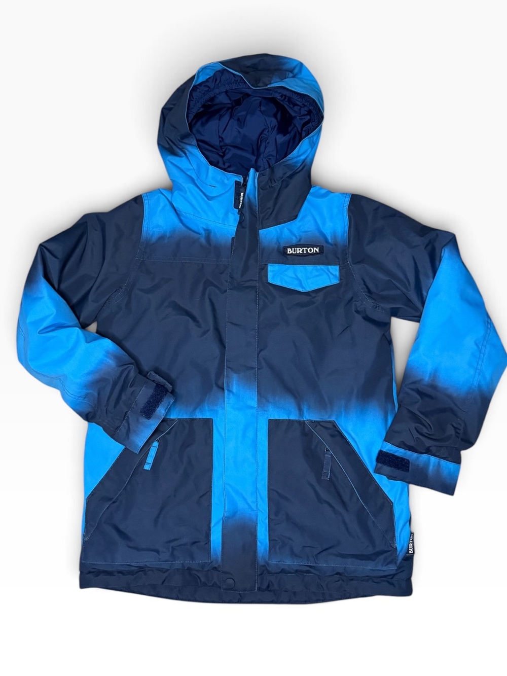 Burton Kids Blue Ombre Snowboard/Ski Jacket-Kids Large
